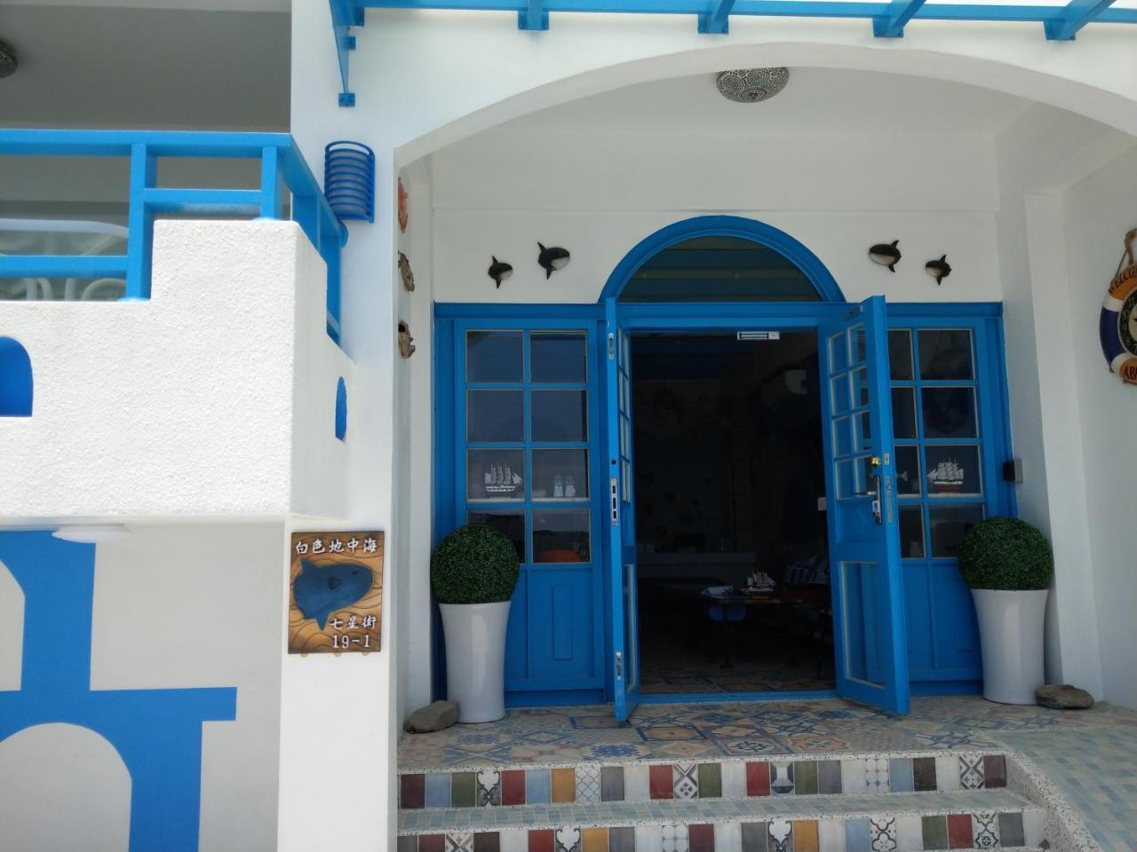 White Mediterranean Dahan Exterior foto