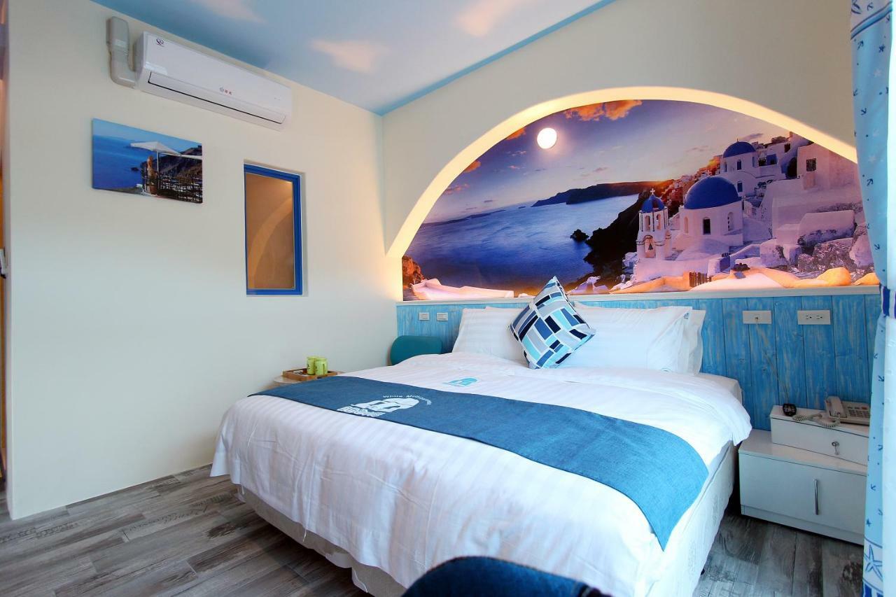 White Mediterranean Dahan Exterior foto