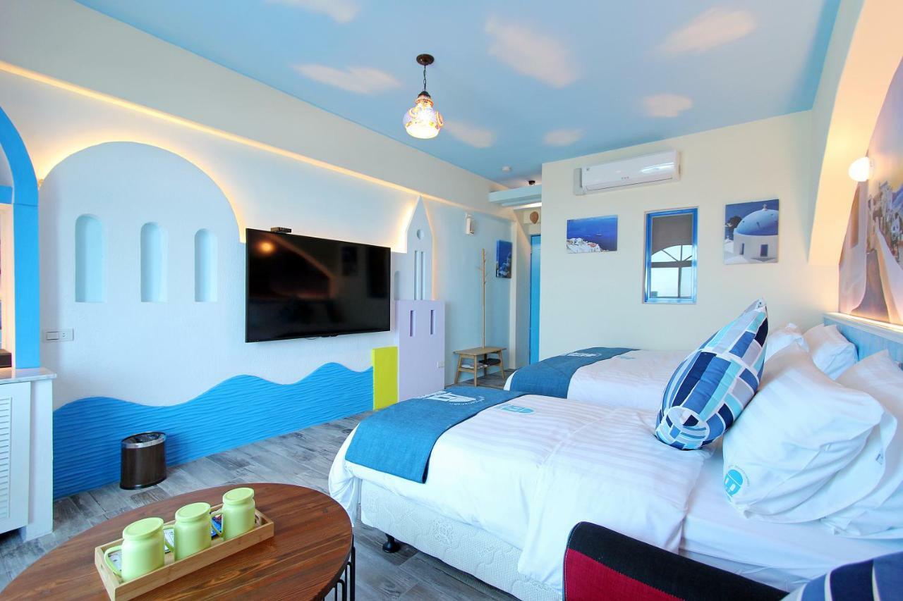 White Mediterranean Dahan Exterior foto