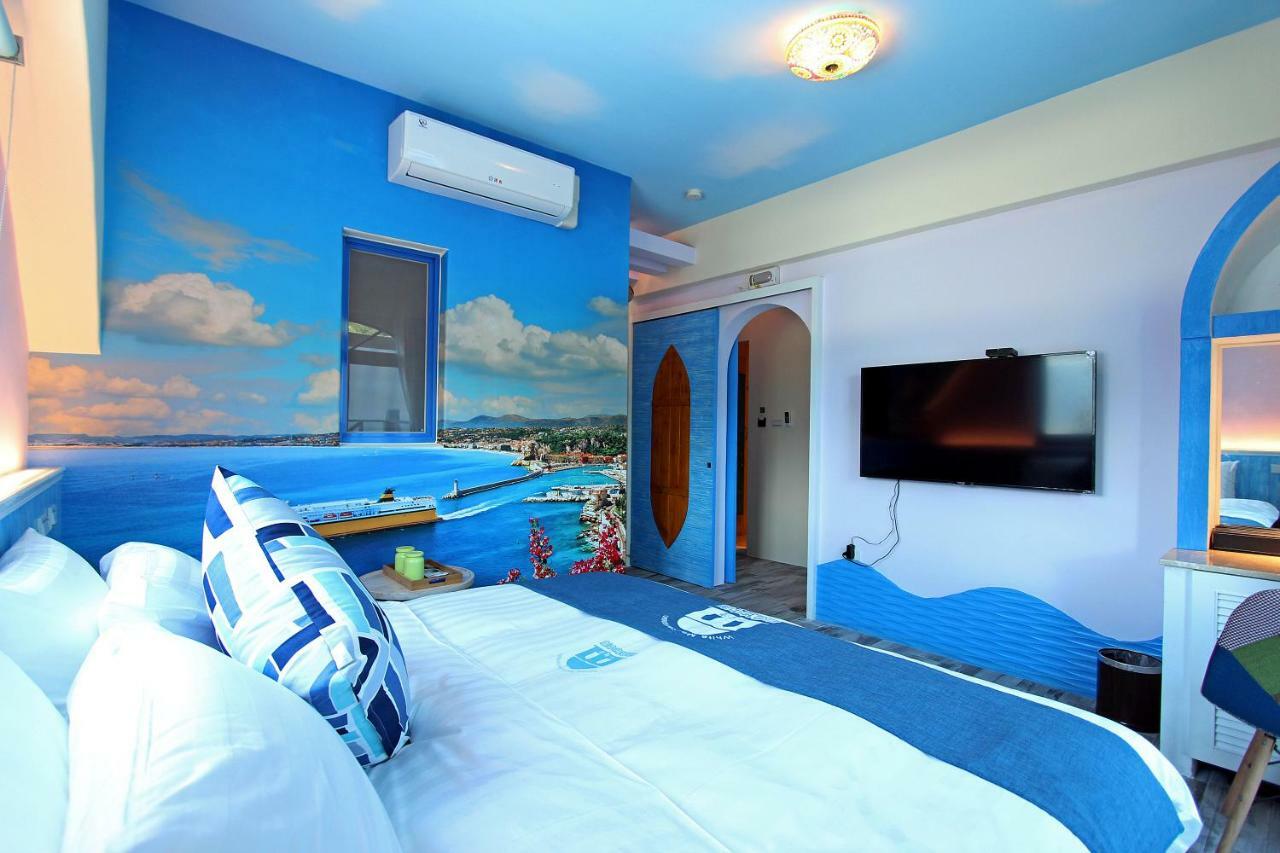 White Mediterranean Dahan Exterior foto