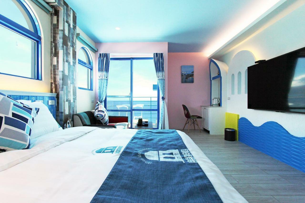 White Mediterranean Dahan Exterior foto